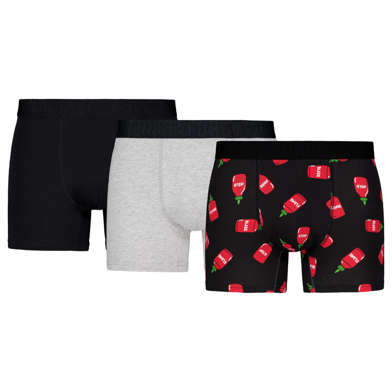 Miesten bokserit Force New Attitude Dolan Hot Sause 3 kpl/pkt