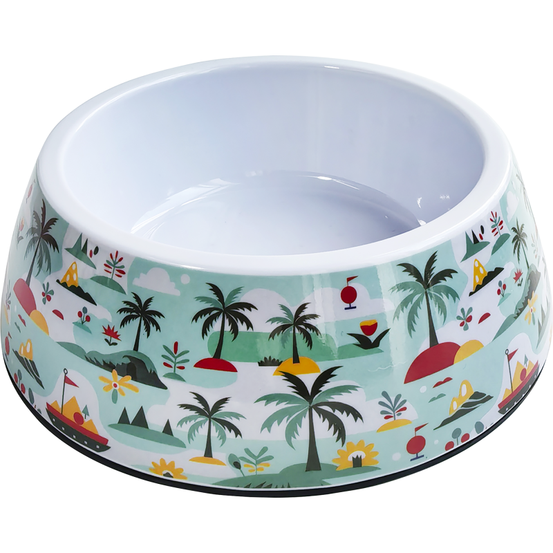 Koirankuppi Real Dog 225 ml Tropical Beach melamiini