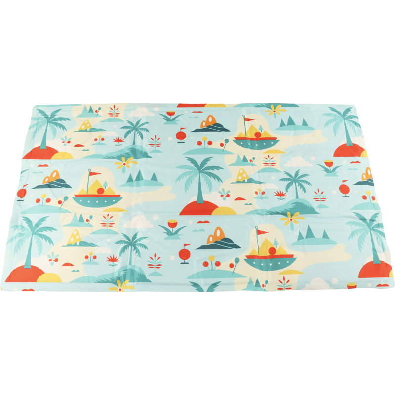 Viilennysmatto Real Dog 50 x 90 cm Tropical Beach