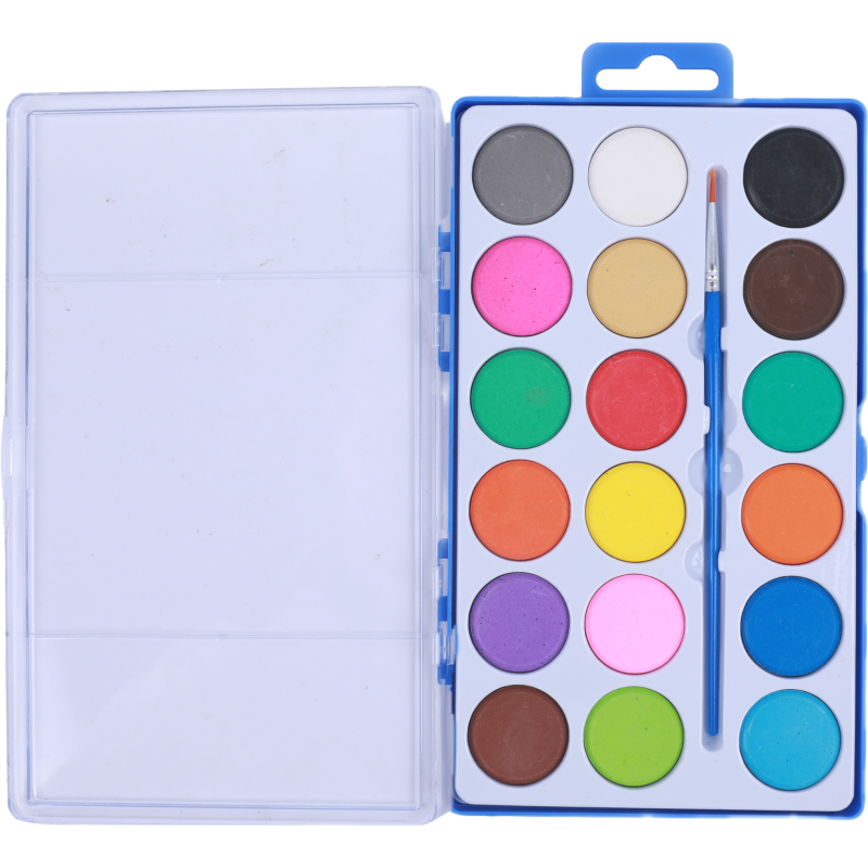 Vesiväri Craftsy 18 väriä ja sivellin