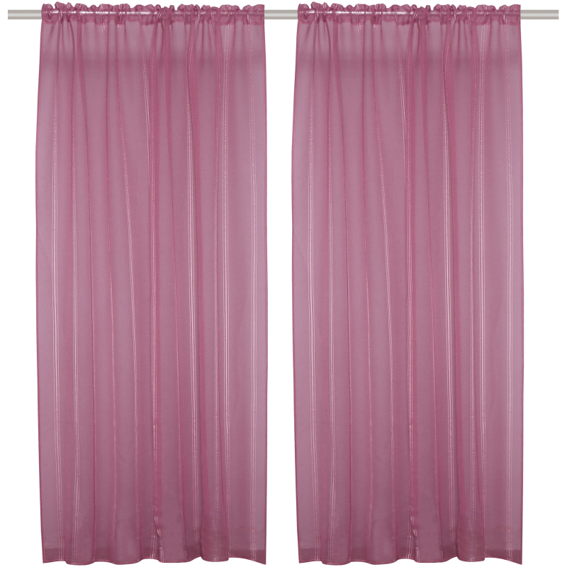Verho Kotikulta 2 kpl 140 x 240 cm Saara malva