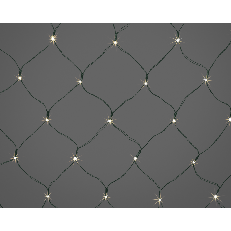 LED-valoverkko Kotikulta 2 x 2 m 192 LED V, vihreä johto