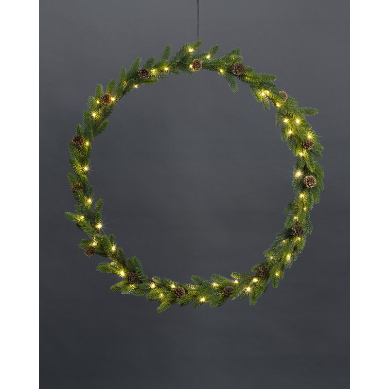 LED-havukranssi Kotikulta 60 cm 60LED