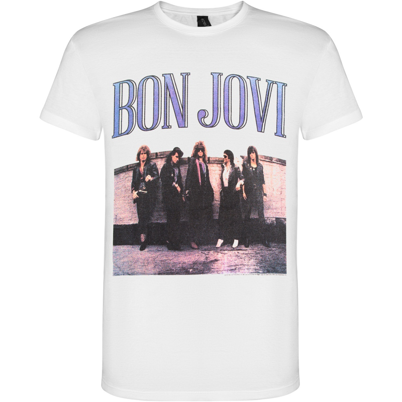 T-paita Bon Jovi Band Cracked