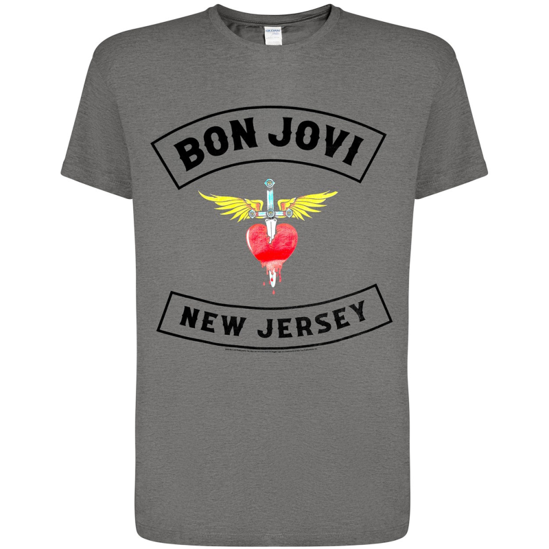 T-paita Bon Jovi New Jersey