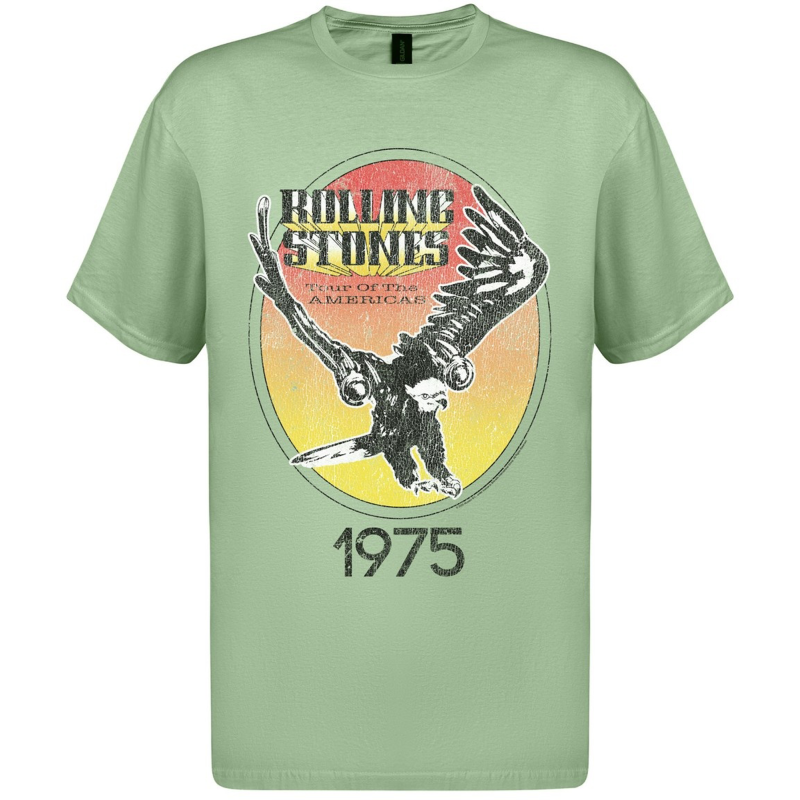 T-paita Rolling Stones Tour of the Americas 1975