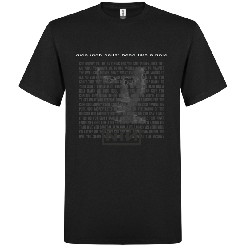 T-paita Nine Inch Nails Head Like a Hole