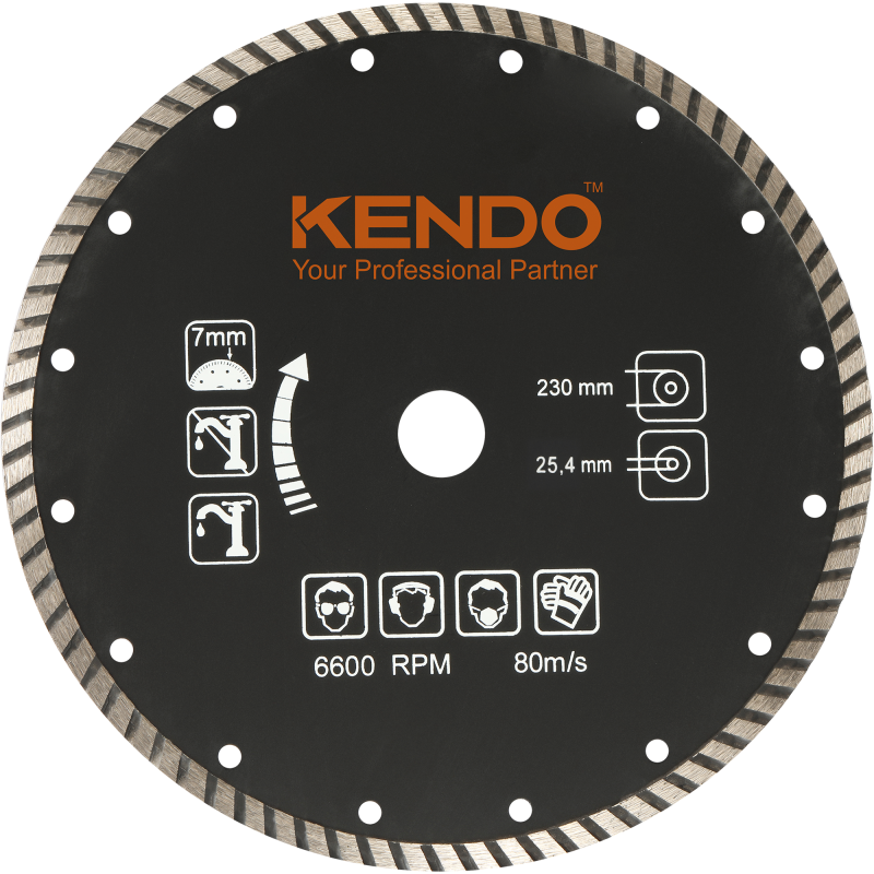 Timanttilaikka Kendo 230 x 25,4 mm turbo