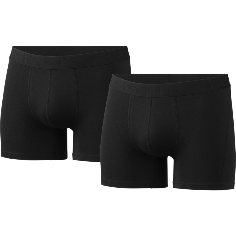 Miesten puuvillabokserit Black Horse Blue 2 kpl/pkt