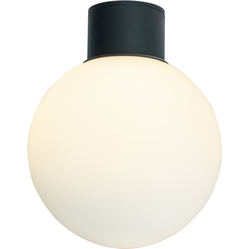 Plafondi Aneta Lighting Saltvik ulos musta/valkoinen