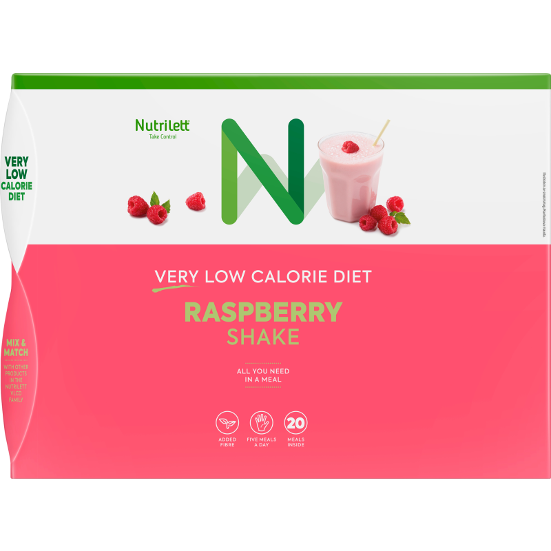 Ruokavalionkorvike Nutrilett 20 x 35 g VLCD Raspberry Shake