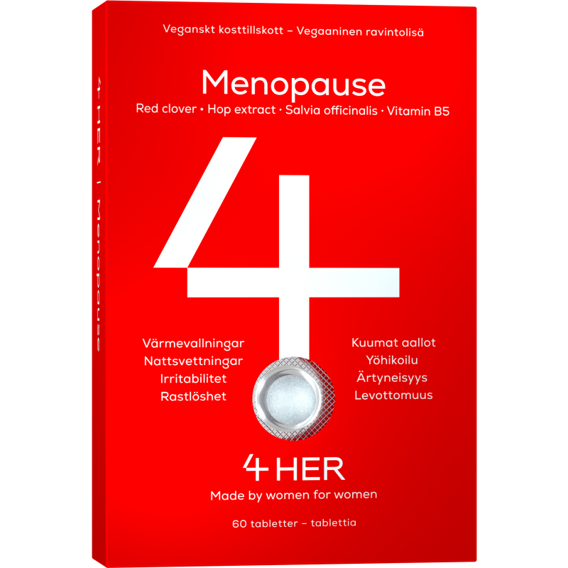 Ravintolisä 4Her 60 kpl Menopause