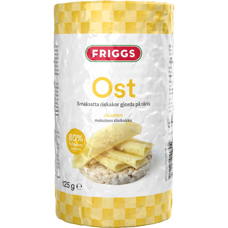 Riisikakku 125 g juusto
