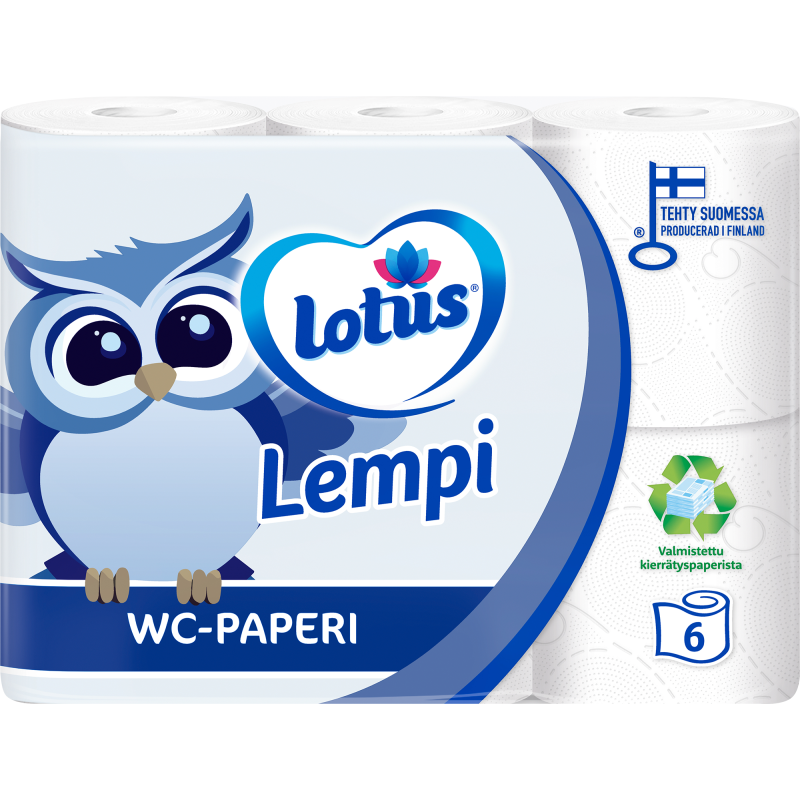 WC-paperi Lotus 6 rl Lempi