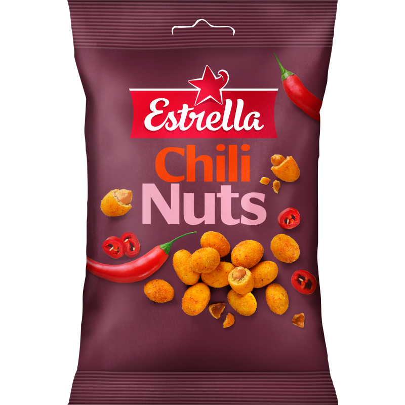 Chili Nuts Estrella 140 g