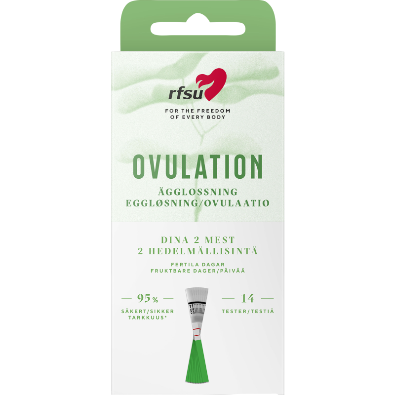 Ovulaatiotestiliuskat RFSU 14 kpl