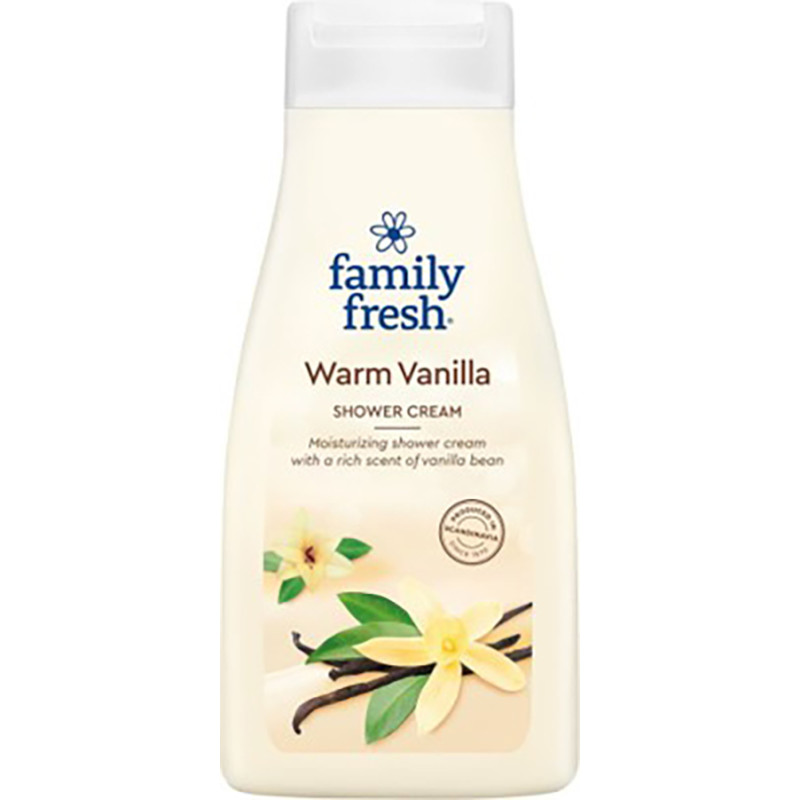 Suihkusaippua Family Fresh 500 ml Warm Vanilla