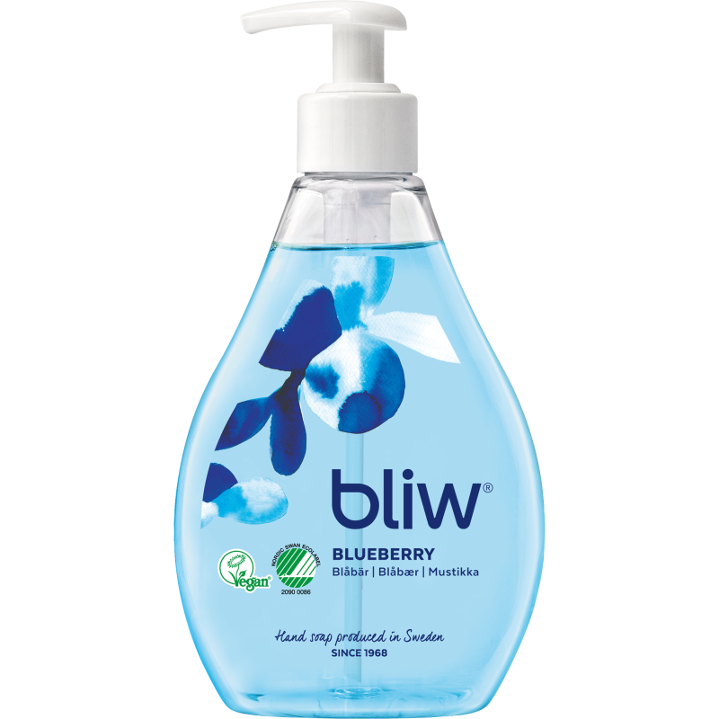 Nestesaippua Bliw 300 ml Mustikka