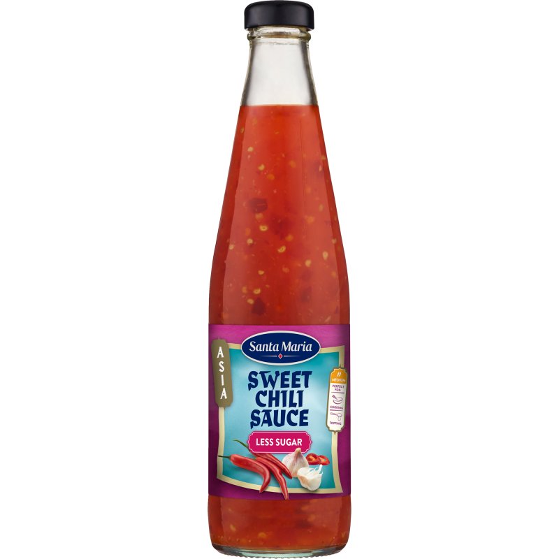 Sweet Chili -kastike Santa Maria 500 ml Less Sugar