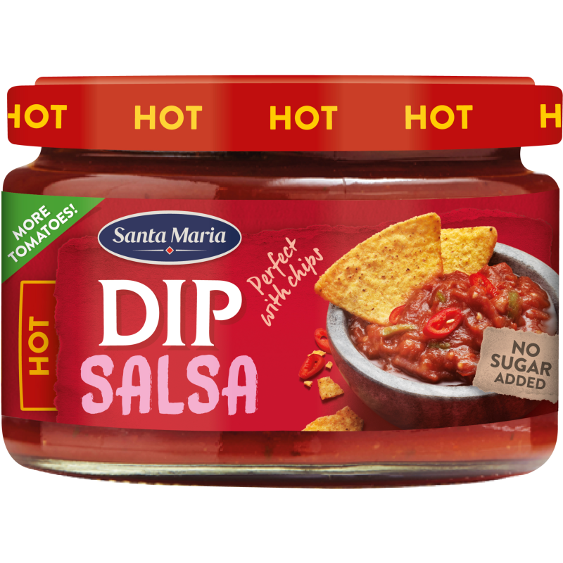 Salsa Dip Santa Maria 250 g Hot