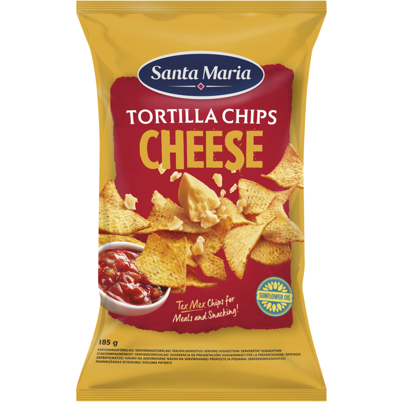 Tortilla Chips Santa Maria 185 g Cheese