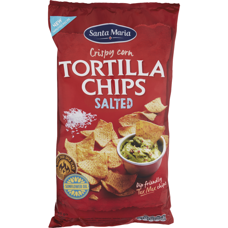 Maissilastu Santa Maria 475 g Tortilla Chips Salted