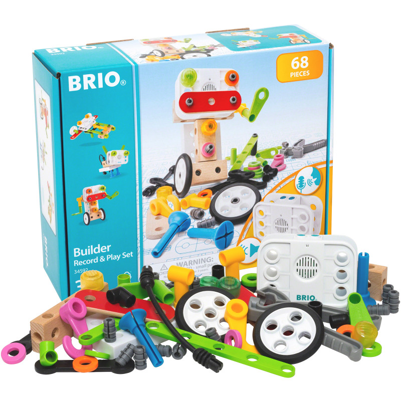 Tallenna ja toista -setti Brio Builder 34592