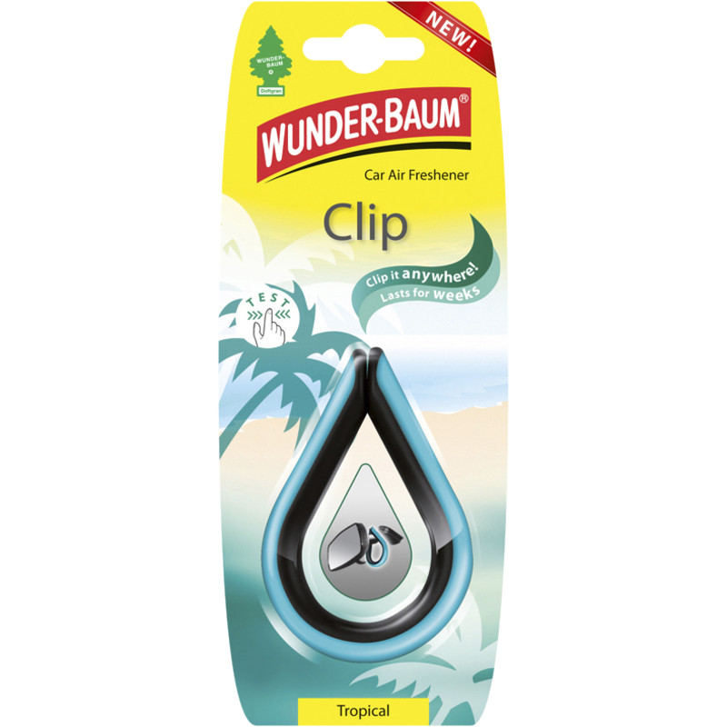 Ilmanraikastin Clip Tropical