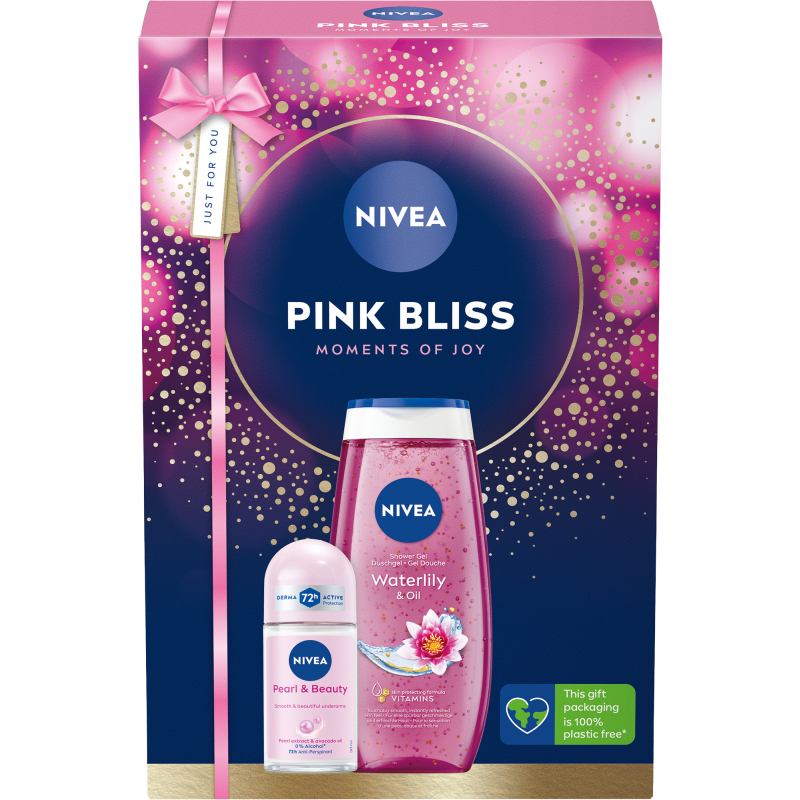 Lahjapakkaus Nivea 300 ml Pink Bliss