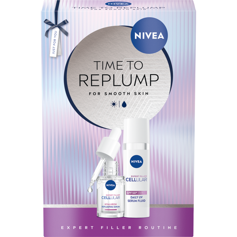 Lahjapakkaus Nivea 45 ml Time to Replump