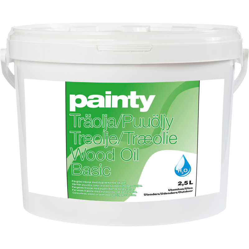 Puuöljy Painty 2,5 l ruskea