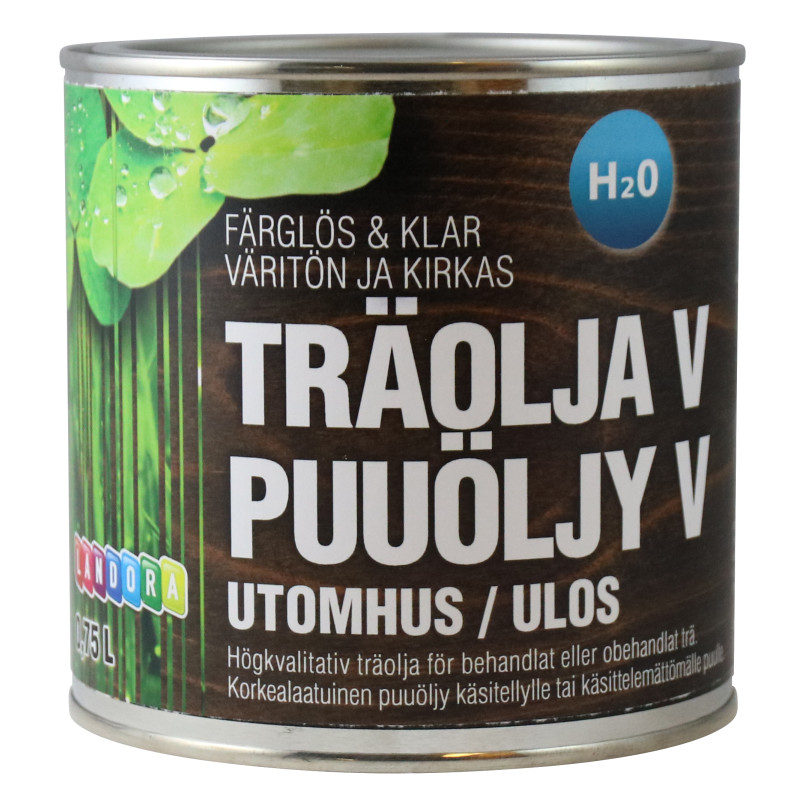 Puuöljy V 0,75 l kirkas