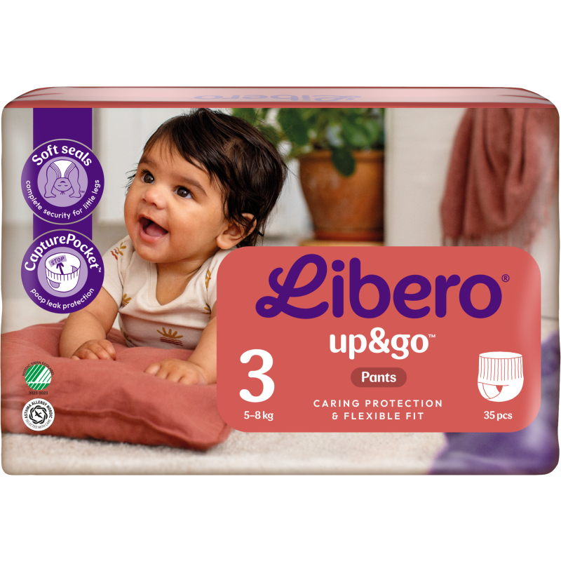 Housuvaippa Libero 35 kpl Up&Go 3, 5-8 kg