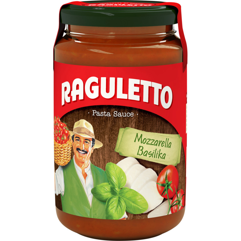 Pastakastike Raguletto 400 ml mozzarella-basilika 