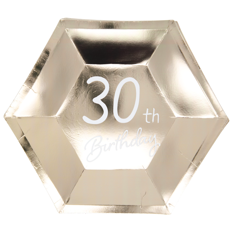 Kartonkilautanen Let's Party 6 kpl 23 cm 30v