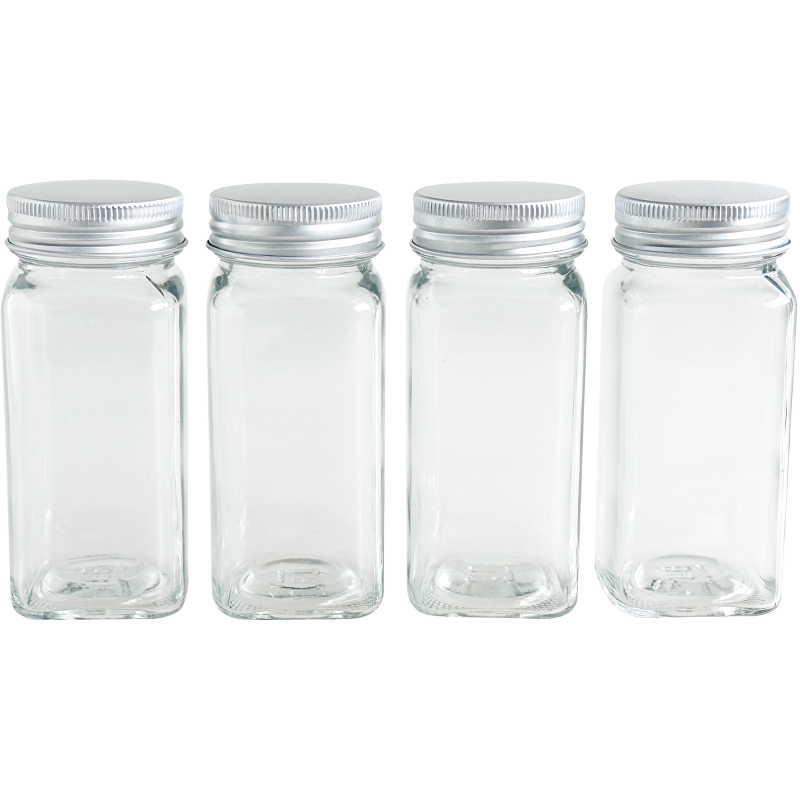 Maustepurkki Kotikulta 4 kpl 120 ml alumiinikansi