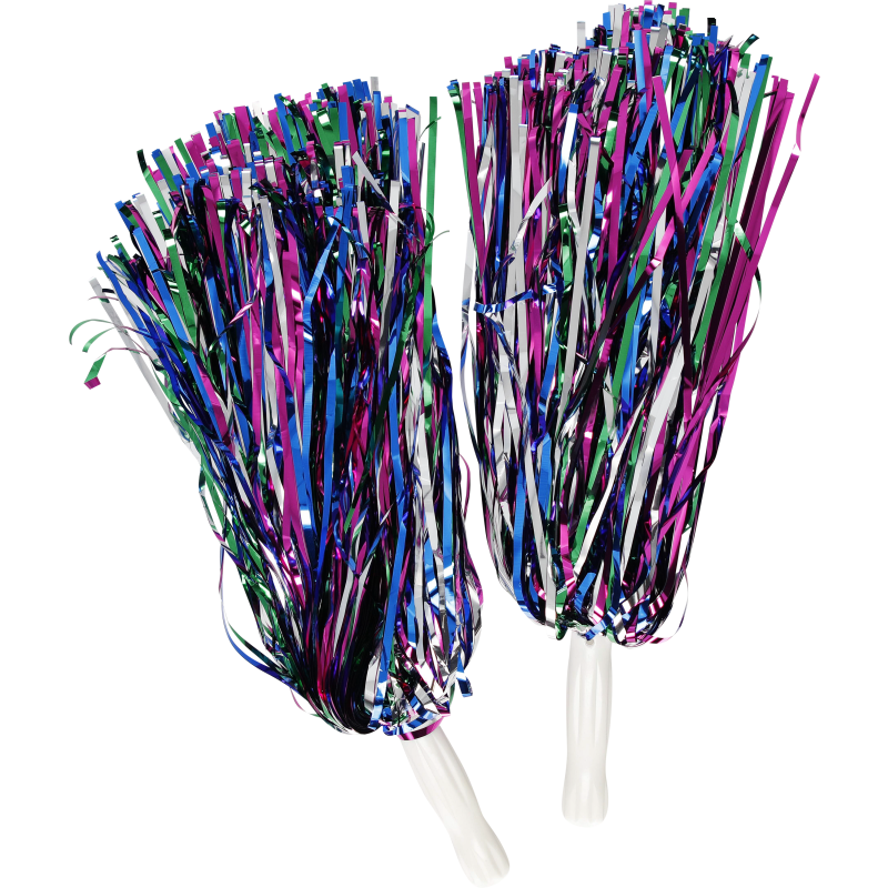 Pom poms moniväri