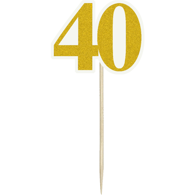 Partytikku Let's Party 10 kpl 40v