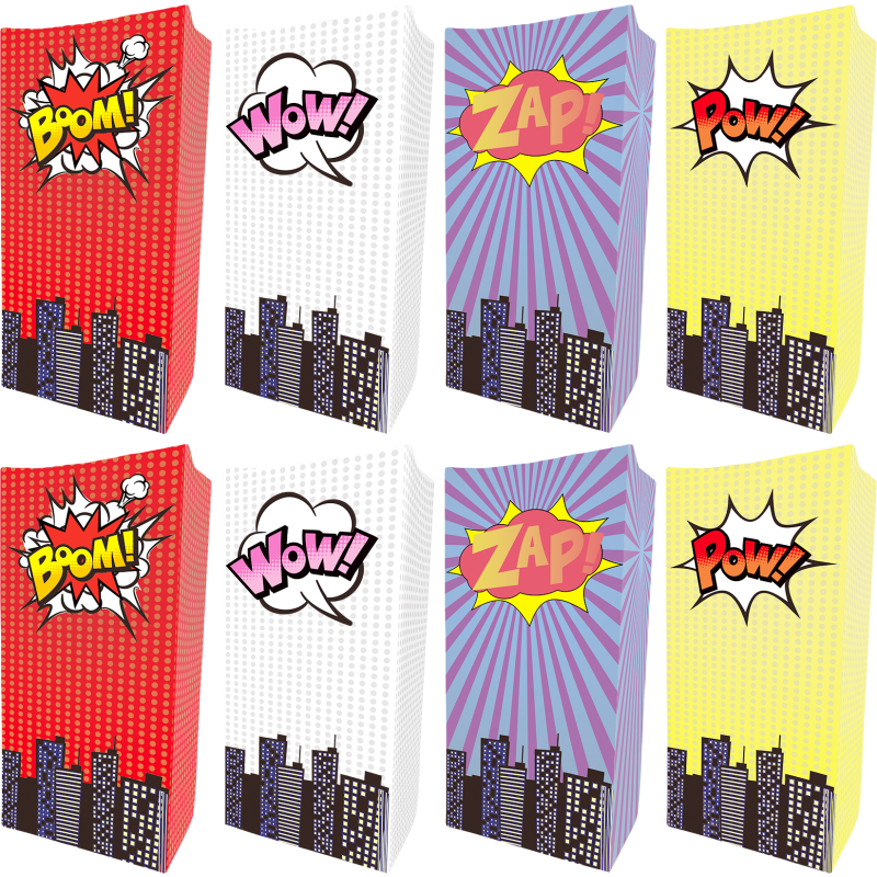 Partypussi Let's Party 8 kpl Supersankari