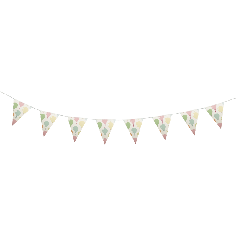 Koristenauha Let's Party 3 m Ilmapallot