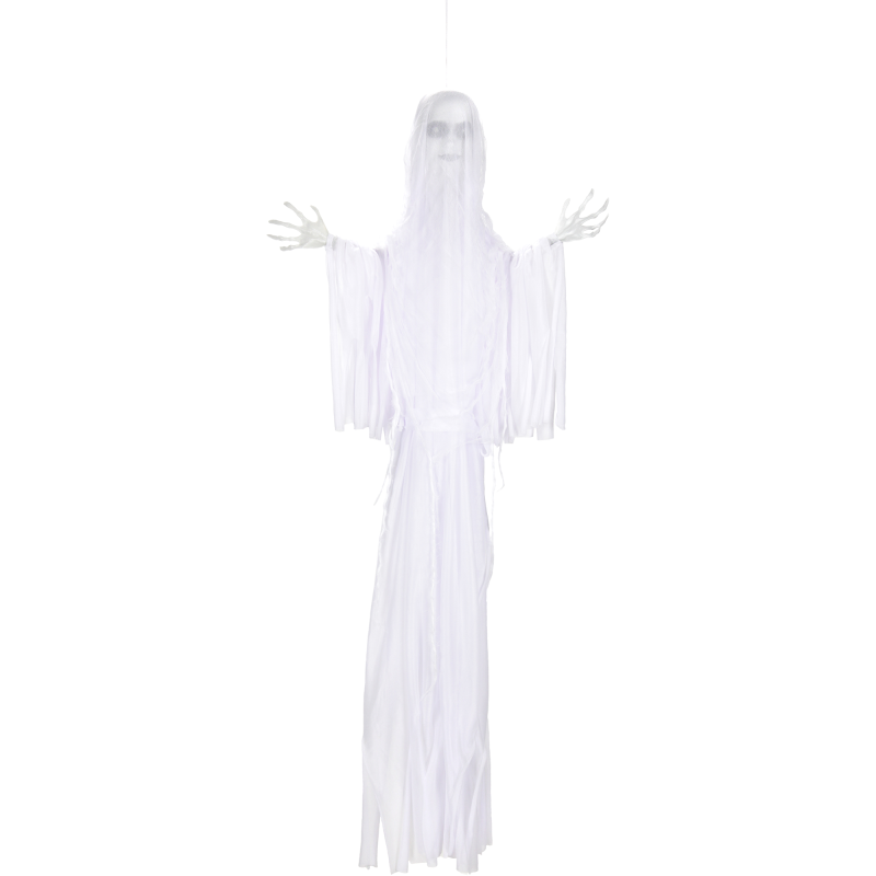 Koristehaamu Happy Halloween 120 cm ääni/valo