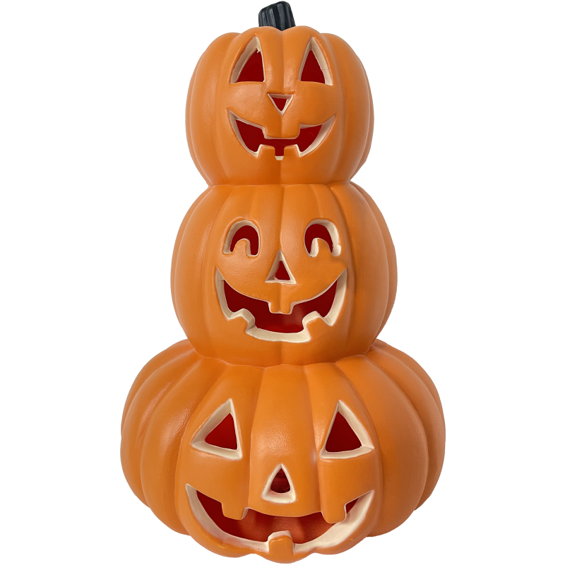 Koristekurpitsat Happy Halloween valolla
