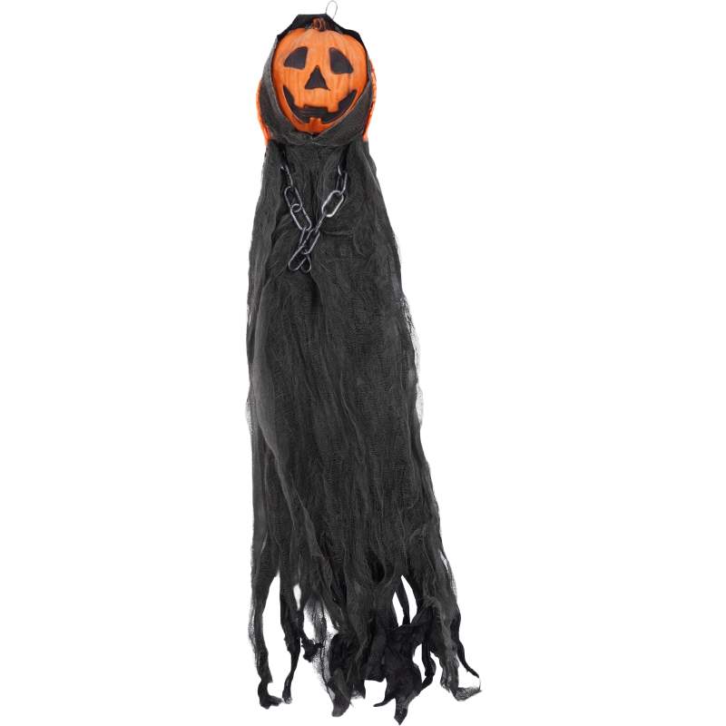Koriste Happy Halloween 100 cm roikkuva kummitus