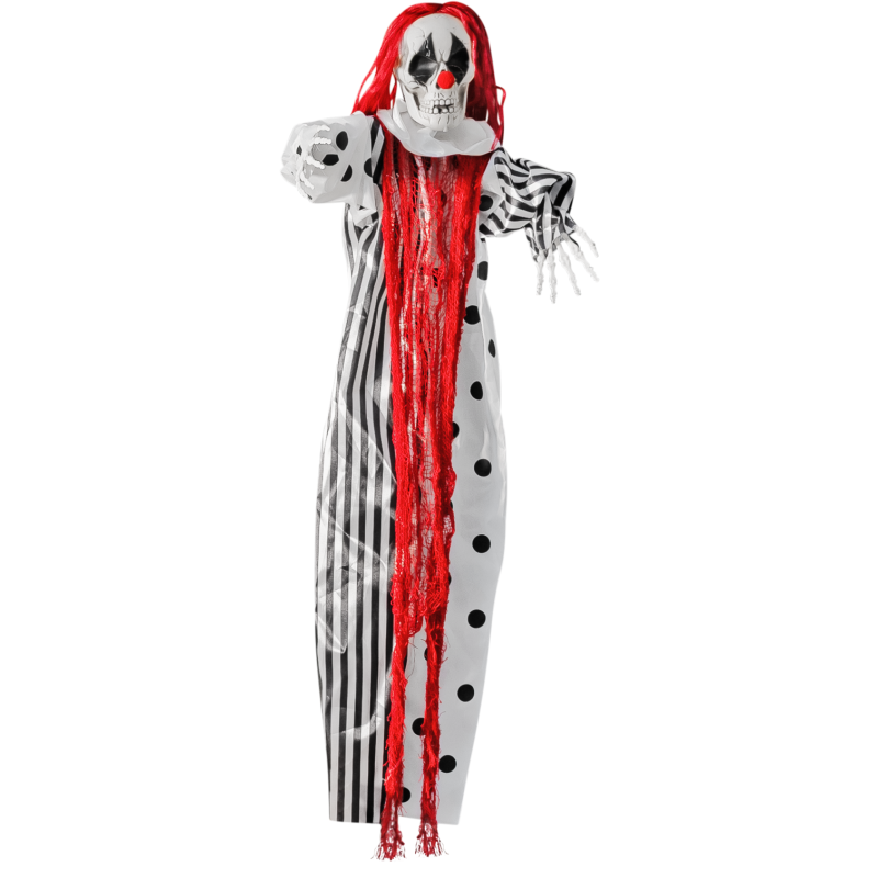 Koriste Happy Halloween 100 cm roikkuva klovni