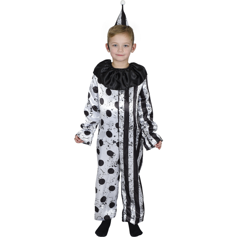 Lasten klovniasu Happy Halloween 4-6 v