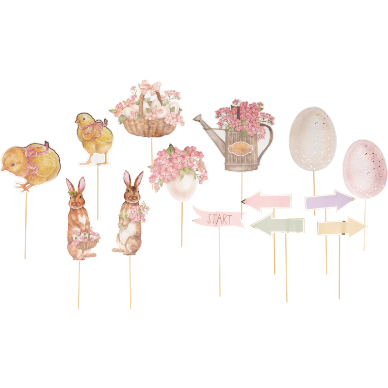 Koriste Hello Spring 14 kpl puput ja tiput