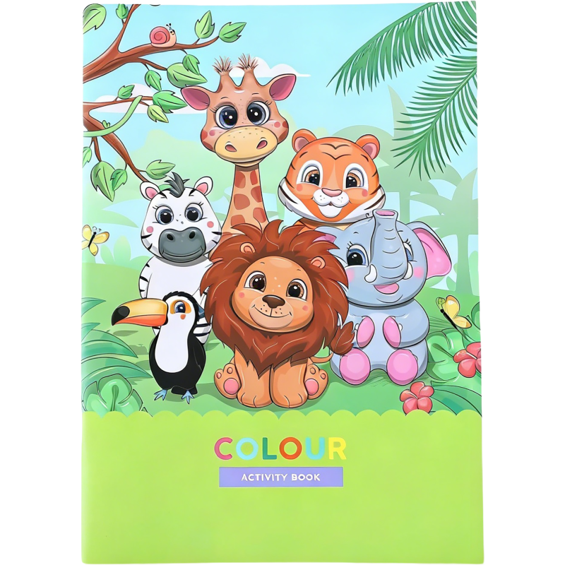 Värityskirja Craftsy eläimet