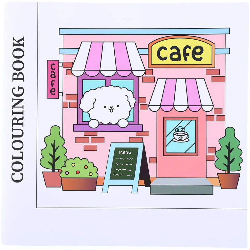 Värityskirja Craftsy Cute