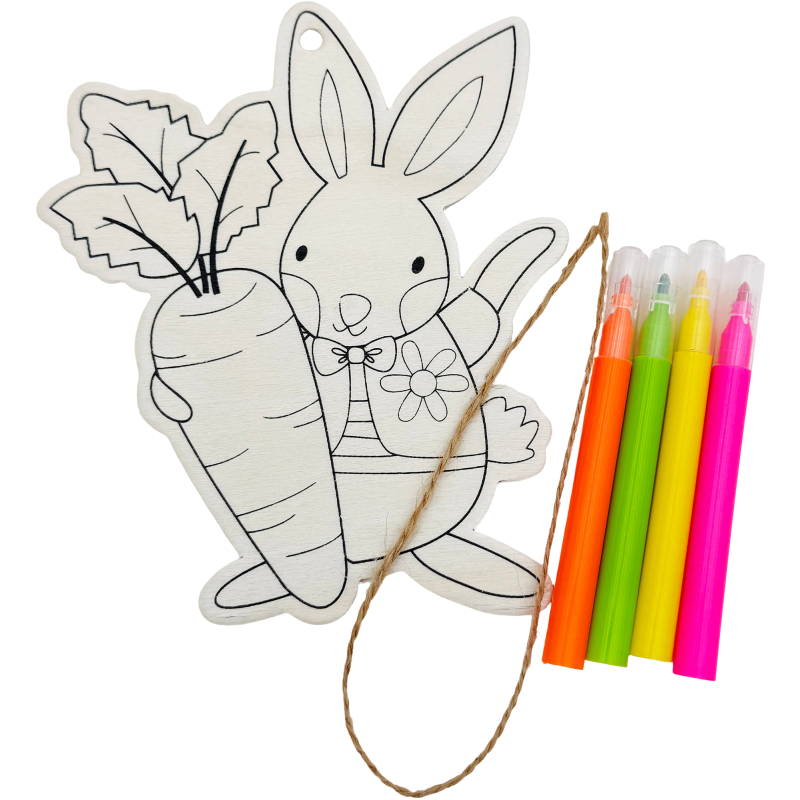 Pääsiäispupu Craftsy väritettävä