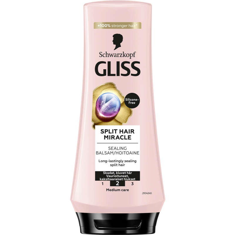 Hoitoaine Schwarzkopf Gliss 200 ml Split Hair Miracle